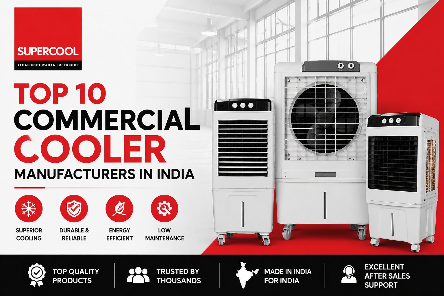 Top 10 Commercial Cooler Manufacturers in India